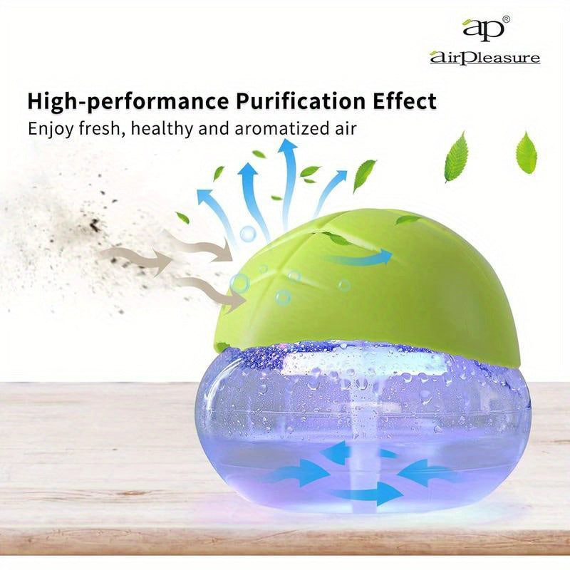 Breathe Fresh: LED Air Purifier with 4 Colors Magic!