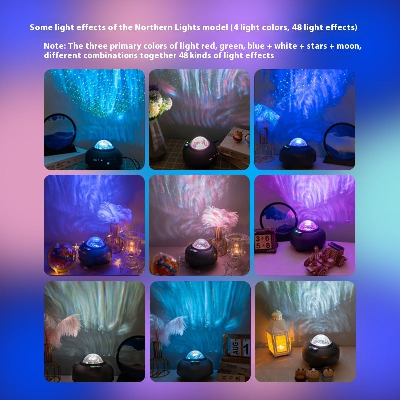 Your Personal Galaxy – Bluetooth Moon & Star Light with Aurora Projection