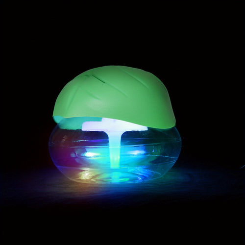 Breathe Fresh: LED Air Purifier with 4 Colors Magic!
