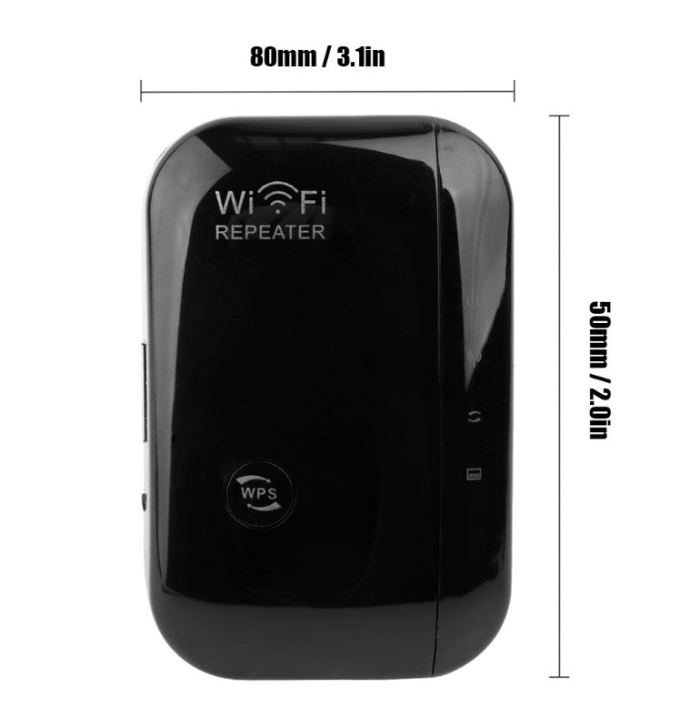 WiFi Anywhere — Easy Setup Wireless Repeater with Fast 300Mbps & Strong Signal Stability