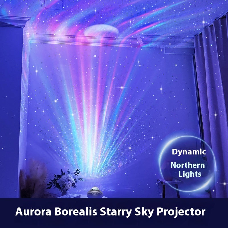 Your Personal Galaxy – Bluetooth Moon & Star Light with Aurora Projection