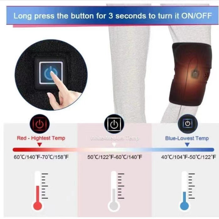 Relieve Pain Fast – Electric Heated Massager for Instant Hot Compress Therapy